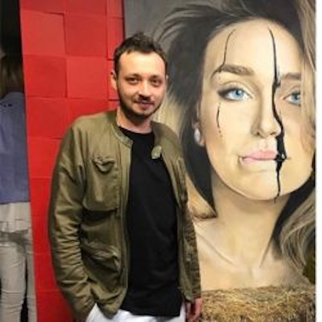 Dmytro Krestniy - contemporary hyperealism artist, original artwork at Molasses House