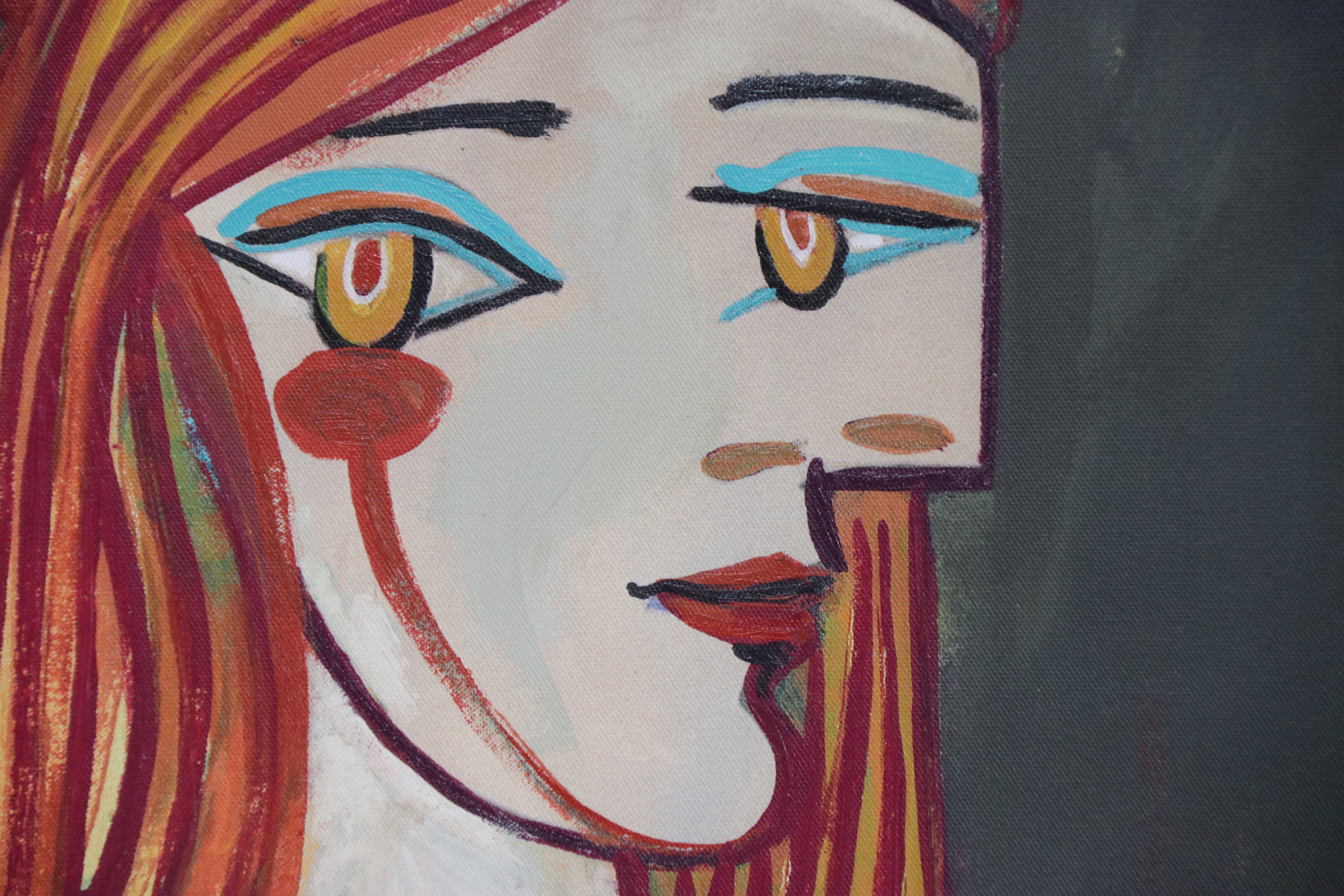 Girl with Red Hair, Picasso 1937
