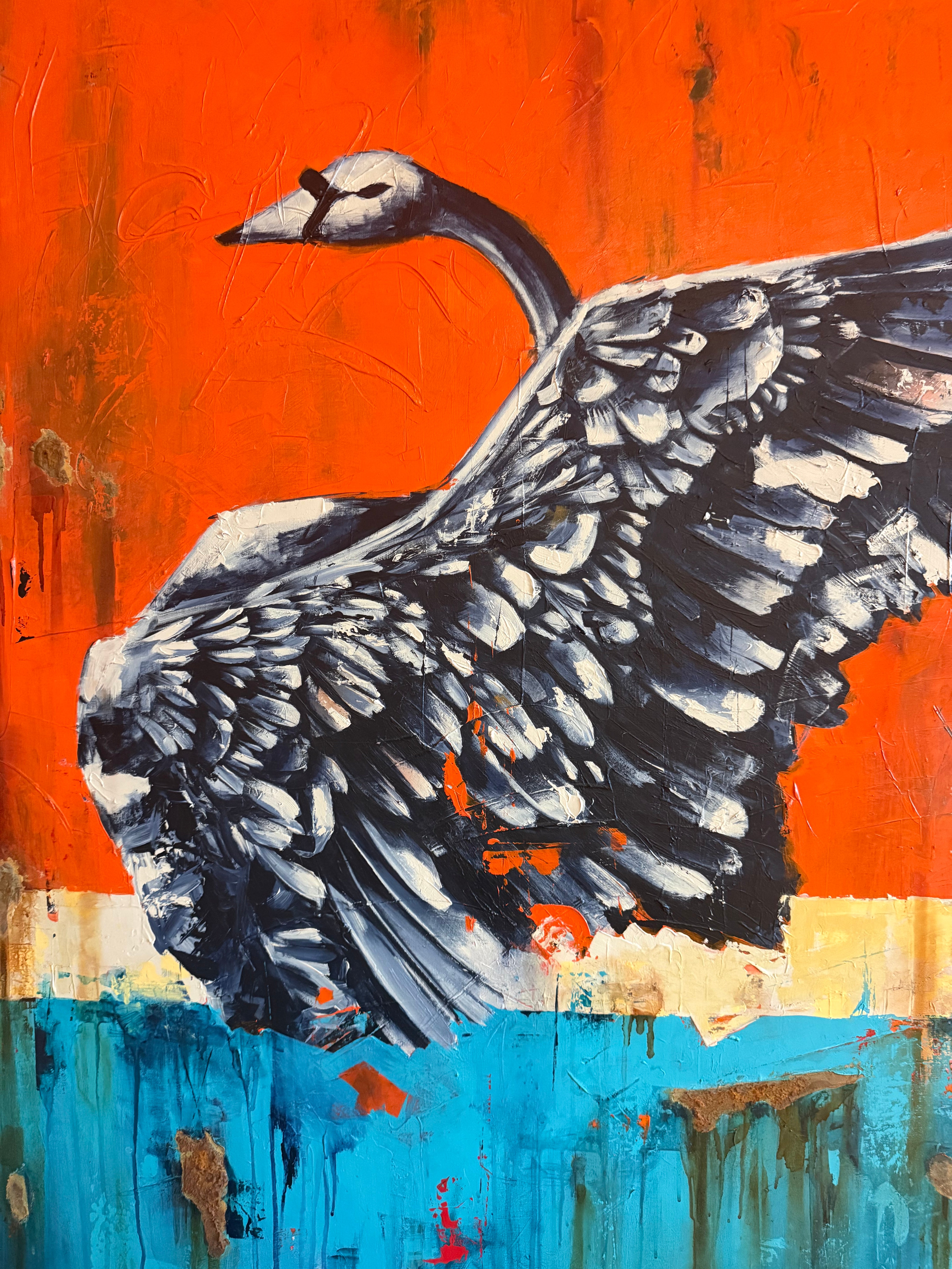 Black Swan Raw - Orange Rust