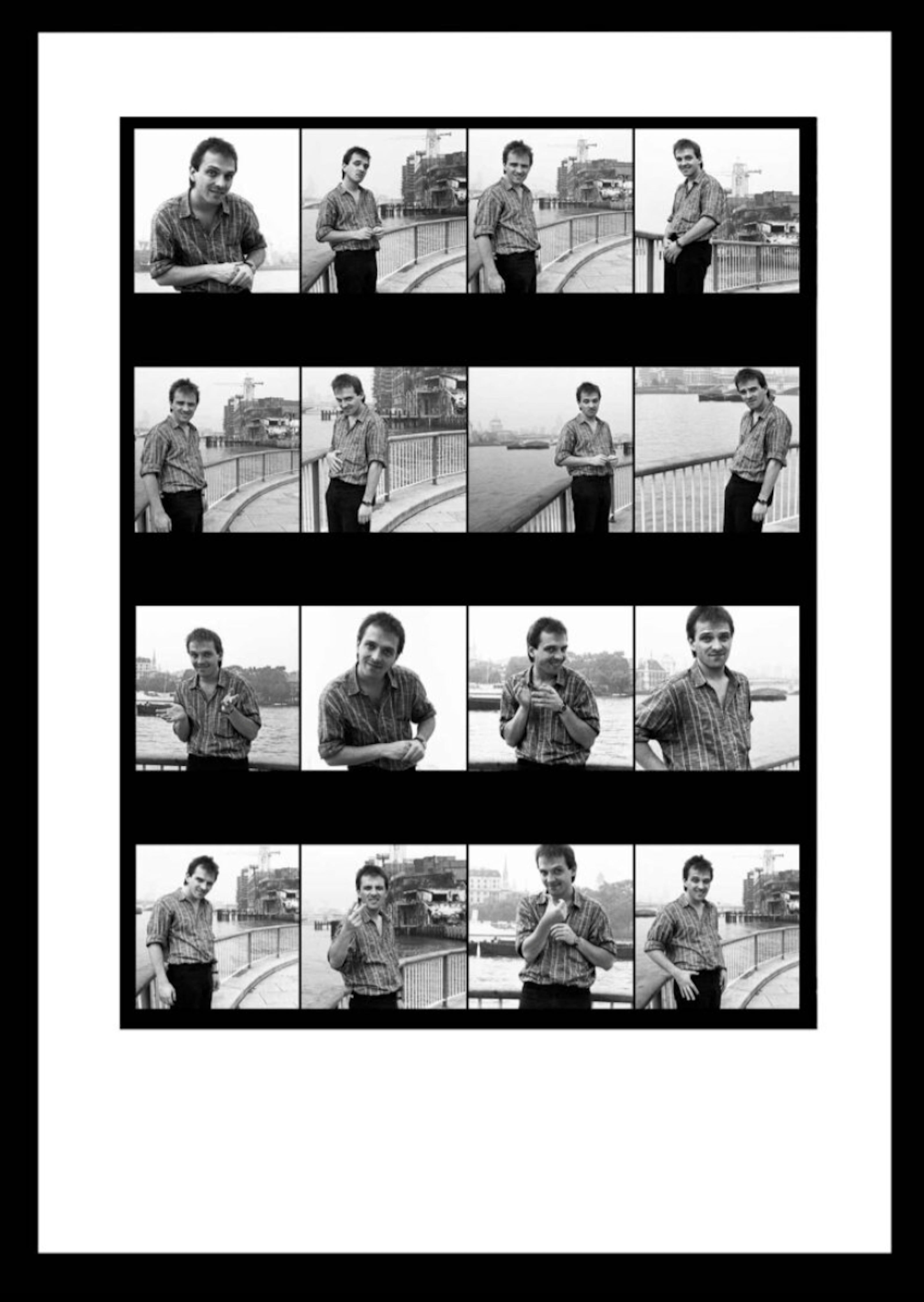 Rik Mayall - Contact Sheet