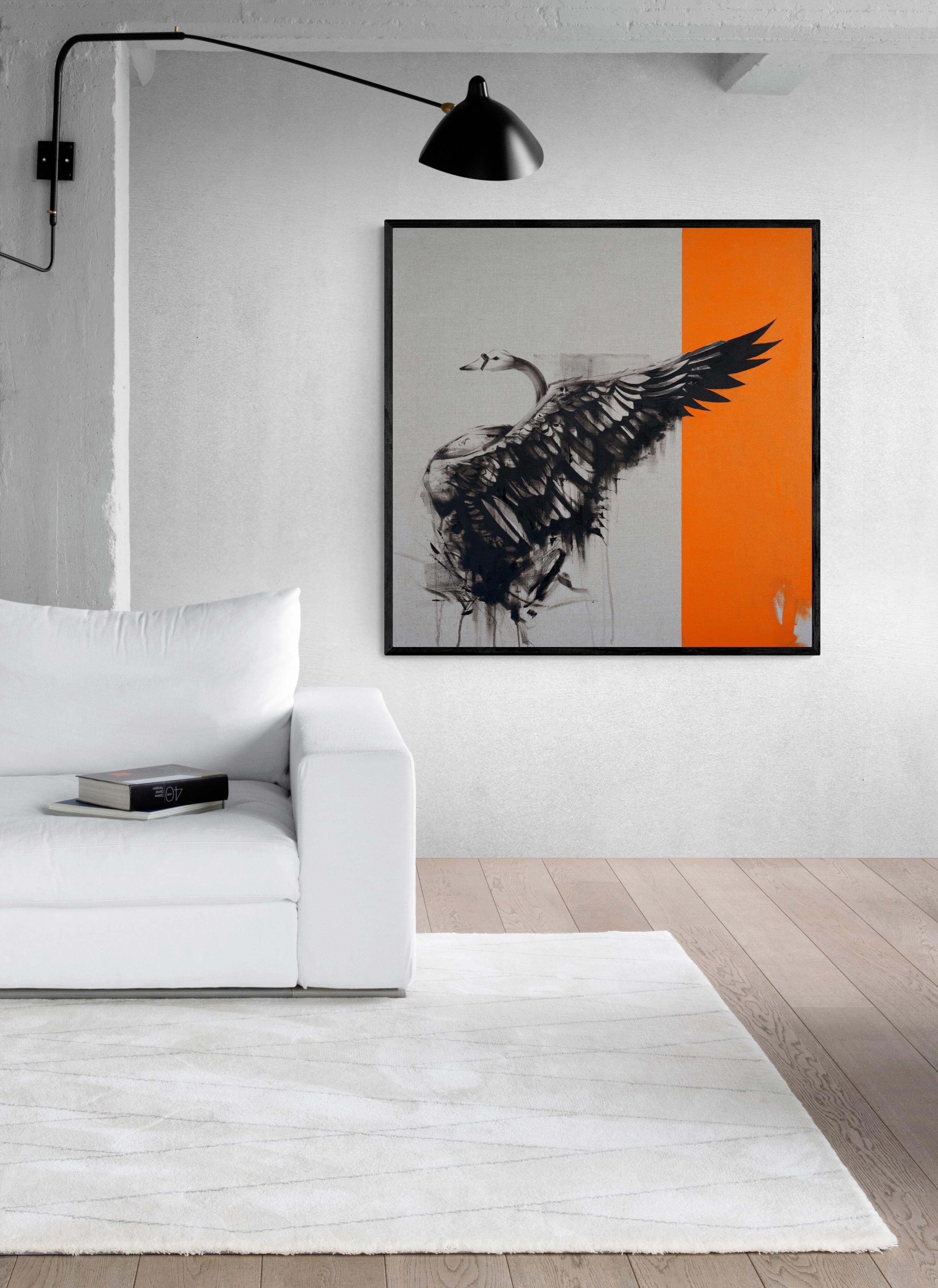 Black Swan Raw in Orange