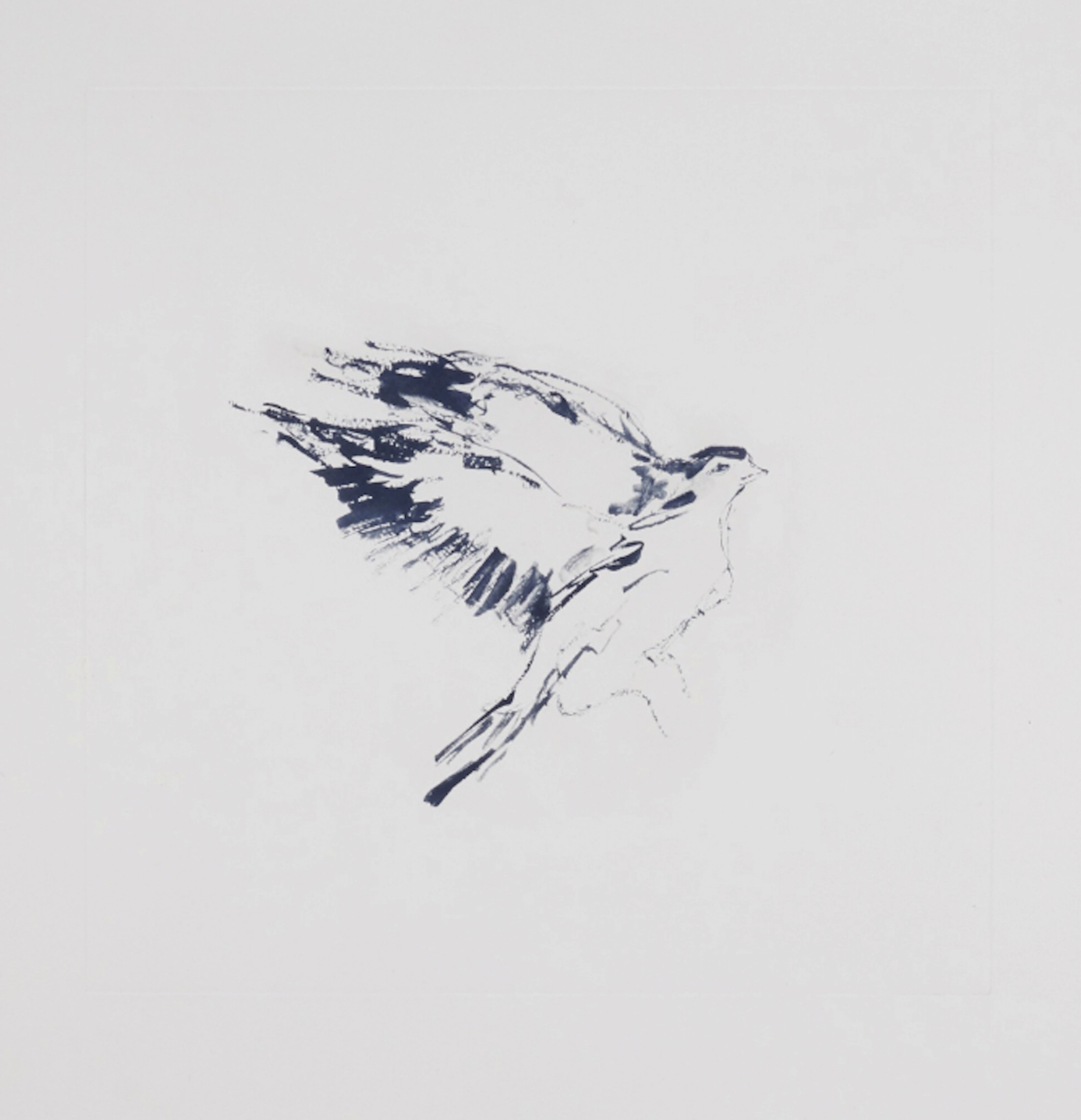 Tracey Emin - Bird on a Wing limited edition print, YBA contemporary art at Molasses House