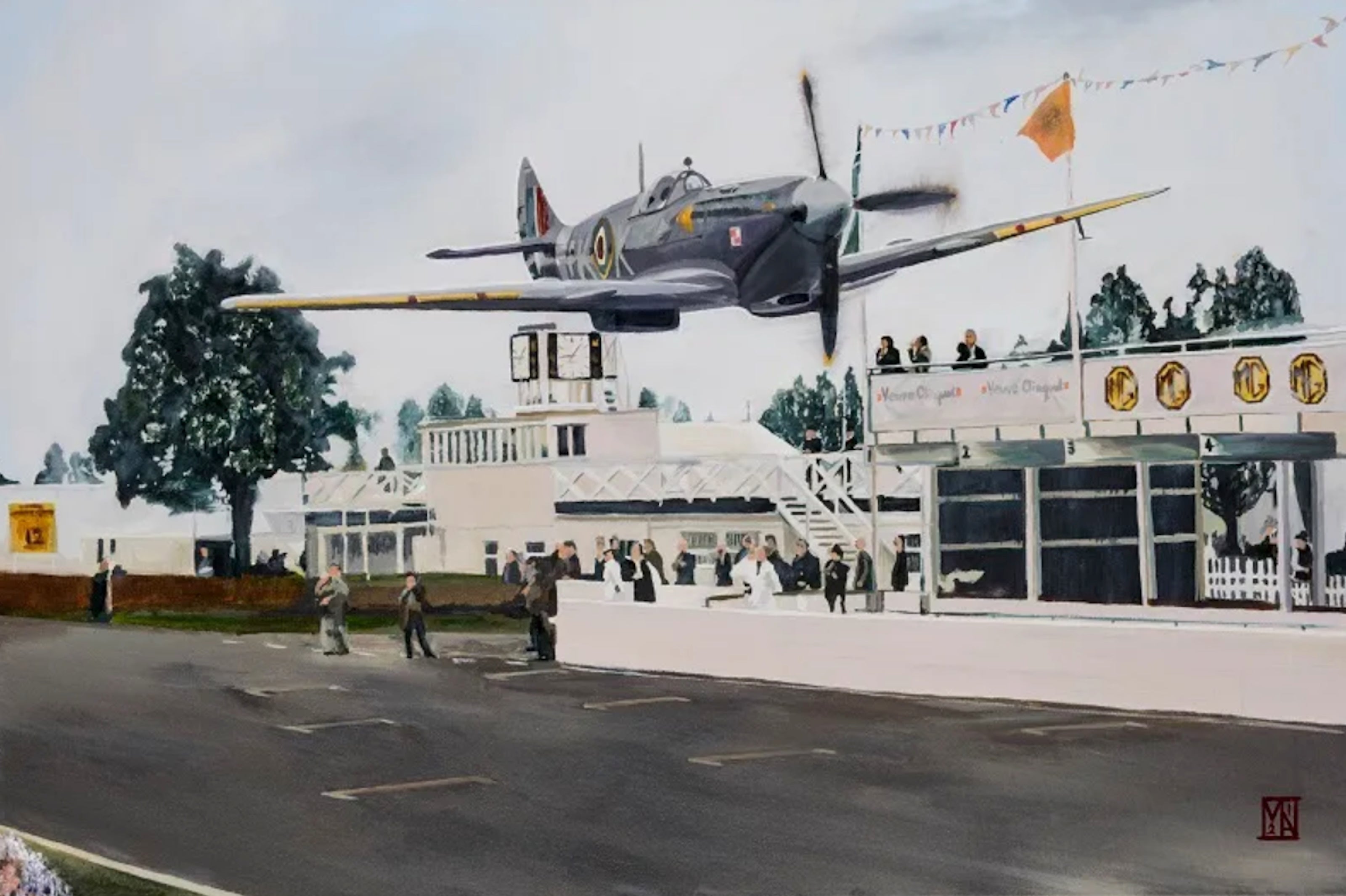 Ray Hanna Low Pass at Goodwood