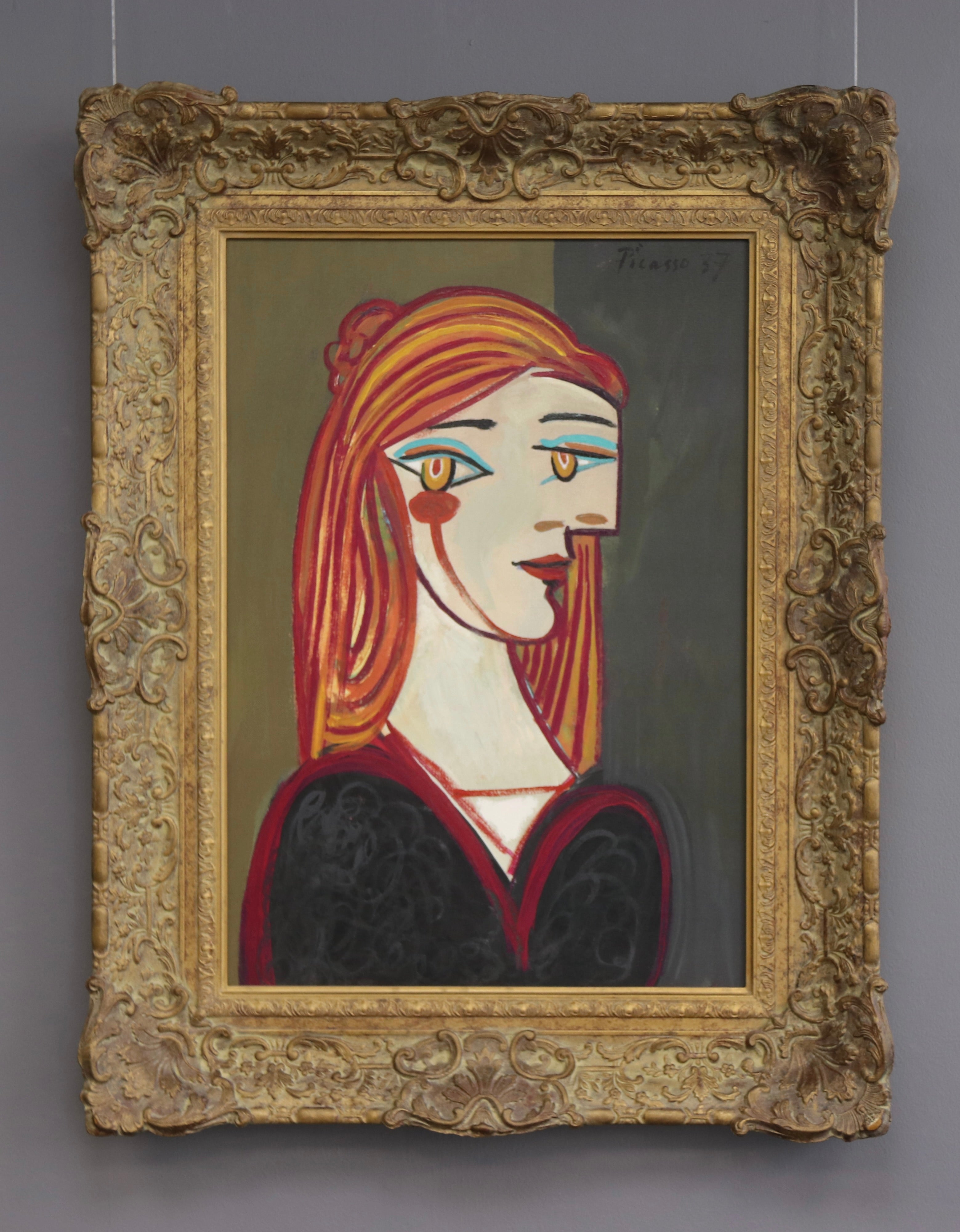 Girl with Red Hair, Picasso 1937