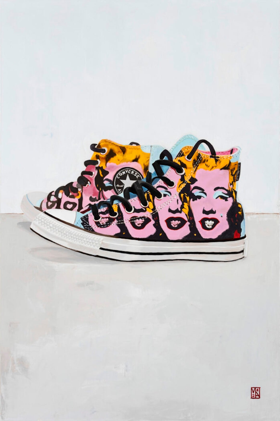 Warhol Marilyn Converse Sneakers