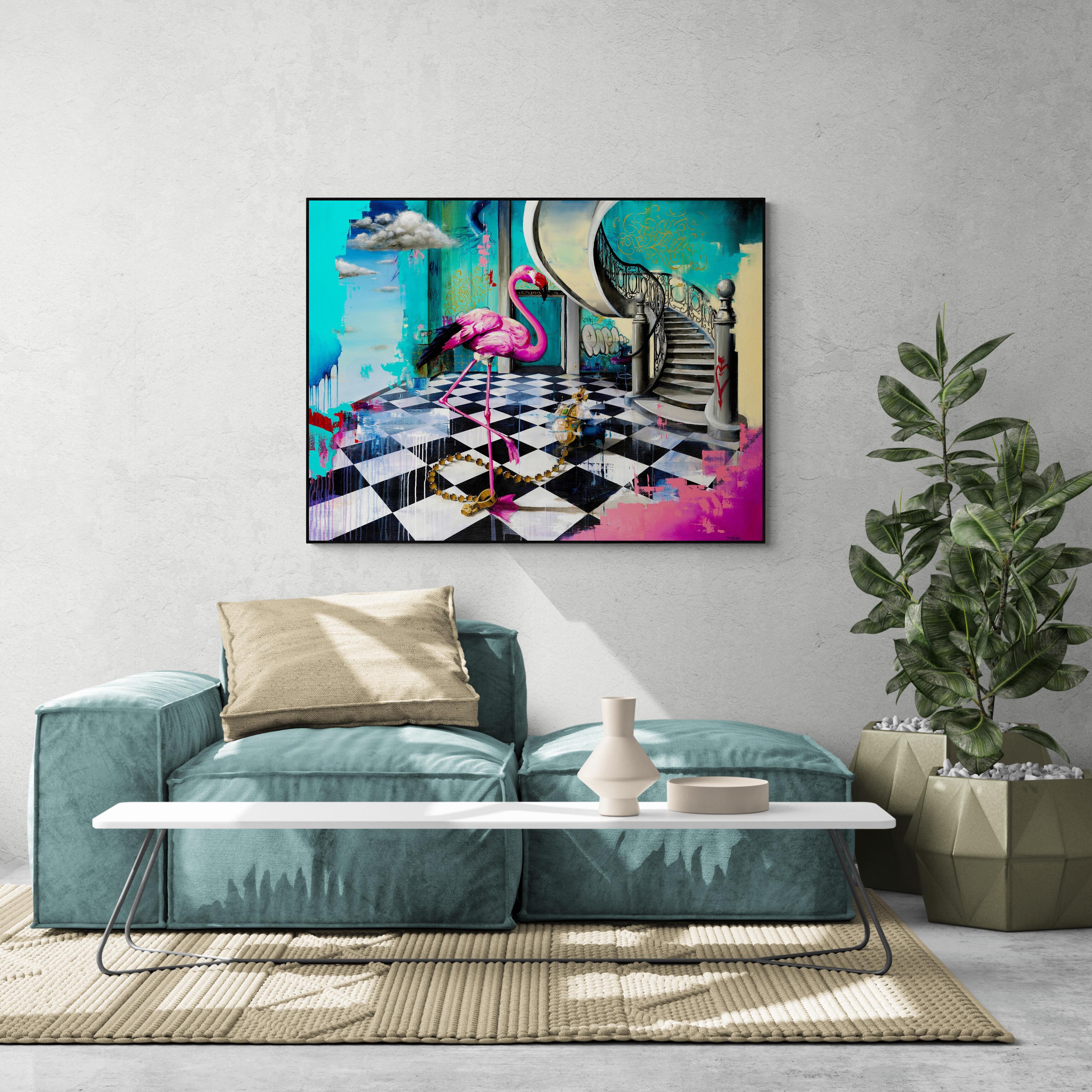 Flamingo & Orb