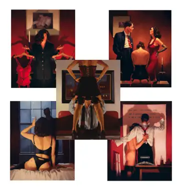 Click Here To Enlarge This Photo Of Celebration of Jack Vettriano 1st - 21st October 2024