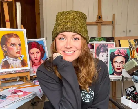 Click Here To Enlarge This Photo Of Emma Kenny joins the celebrated roster of artists at Molasses House