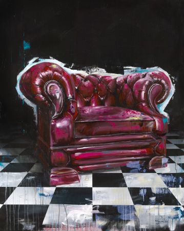 Click Here To Enlarge This Photo Of Pinned Leather Artist Proof 1/1 SOLD