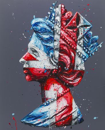 Click Here To Enlarge This Photo Of Queen of Jack II on Canvas 2/50  SOLD