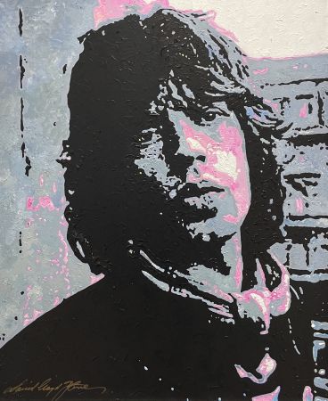 Click Here To Enlarge This Photo Of Jagger in London SOLD