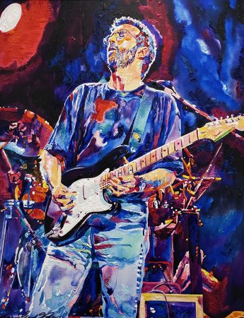 Click Here To Enlarge This Photo Of Clapton & Blackie
