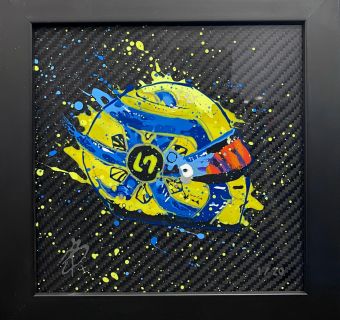 Katy BarnfieldLando Norris Mini Helmet  2/20