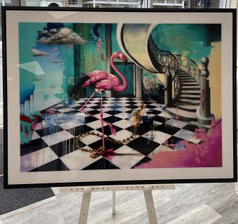 Tommy FiendishFlamingo & Orb 1/3 Aluminium SOLD
