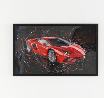 Katy BarnfieldLamborghini Aventador