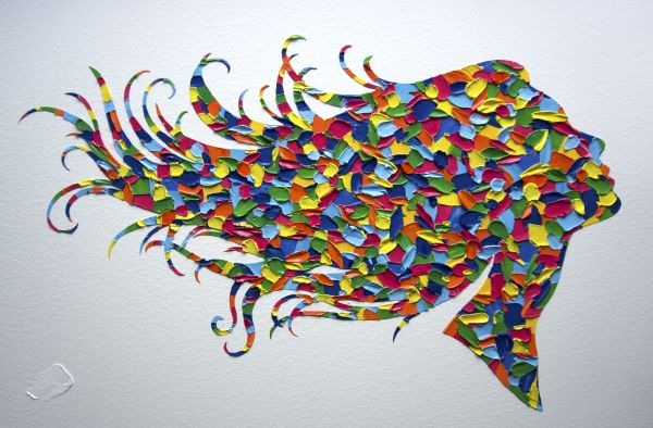 Click Here To Enlarge This Photo Of Rainbow Woamn III SOLD