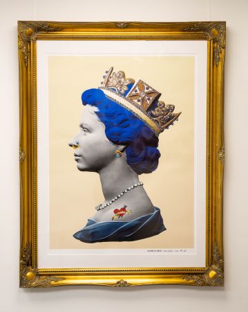 Click Here To Enlarge This Photo Of Blue Punk Queen