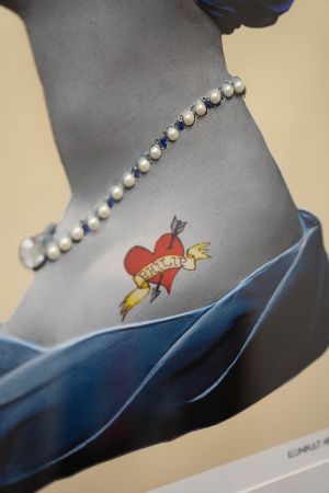 Click Here To Enlarge This Photo Of Blue Punk Queen