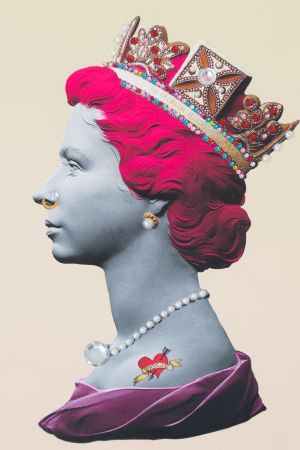 Click Here To Enlarge This Photo Of Red Punk Queen