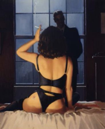 Click Here To Enlarge This Photo Of The Red Room Collection by Jack Vettriano