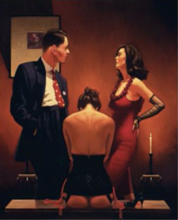 Click Here To Enlarge This Photo Of The Red Room Collection by Jack Vettriano