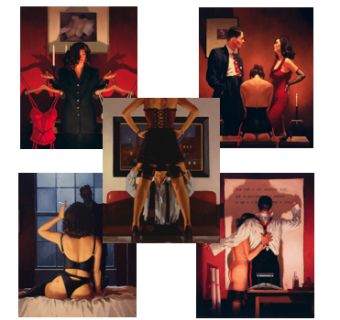 Jack VettrianoThe Red Room Collection by Jack Vettriano