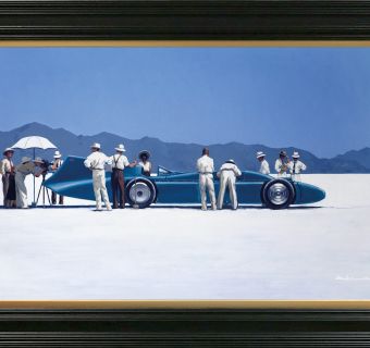 Jack VettrianoBluebird at Bonneville SOLD