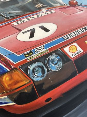 Click Here To Enlarge This Photo Of Ferrari 365 GTB Berlinetta Race Car SOLD