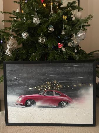 Click Here To Enlarge This Photo Of Driving Home for Christmas SOLD