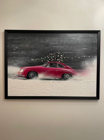Click Here To Enlarge This Photo Of Driving Home for Christmas SOLD