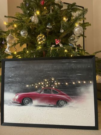 Click Here To Enlarge This Photo Of Driving Home for Christmas SOLD