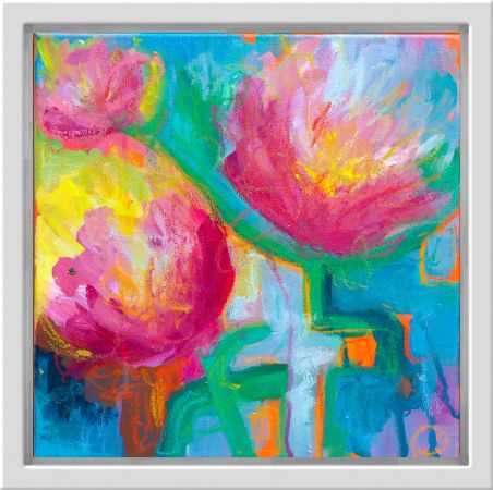 Click Here To Enlarge This Photo Of Pink Champagne on Ice SOLD