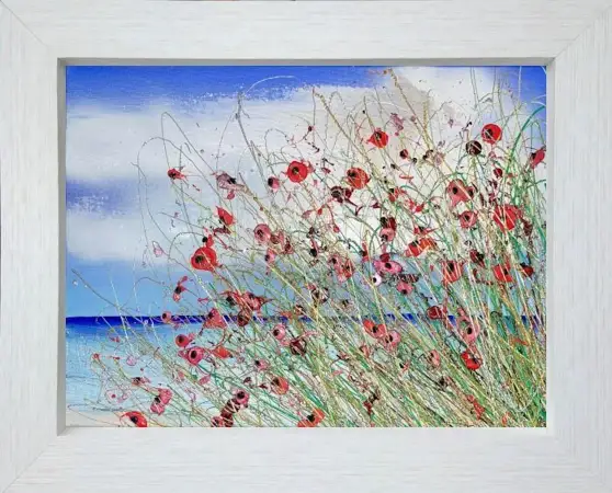 Click Here To Enlarge This Photo Of Coastal Walk Poppies I SOLD