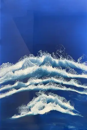 Click Here To Enlarge This Photo Of Wave Goodbye to Troubled Times SOLD