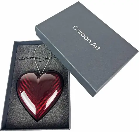 Click Here To Enlarge This Photo Of Carbon Heart - neutral