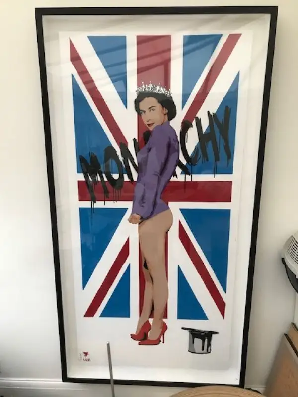 Click Here To Enlarge This Photo Of Monarchy in Purple