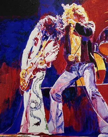 Click Here To Enlarge This Photo Of Jimmy Page & Robert Plant