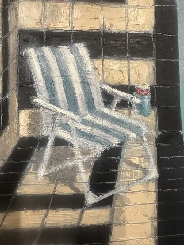 Click Here To Enlarge This Photo Of Little Plastic Chair SOLD