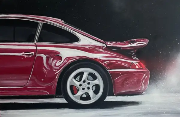 Click Here To Enlarge This Photo Of Arena Red Porsche 993