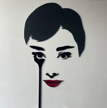 Click Here To Enlarge This Photo Of Mel Ferrer's Nighmare - Audrey Hepburn SOLD