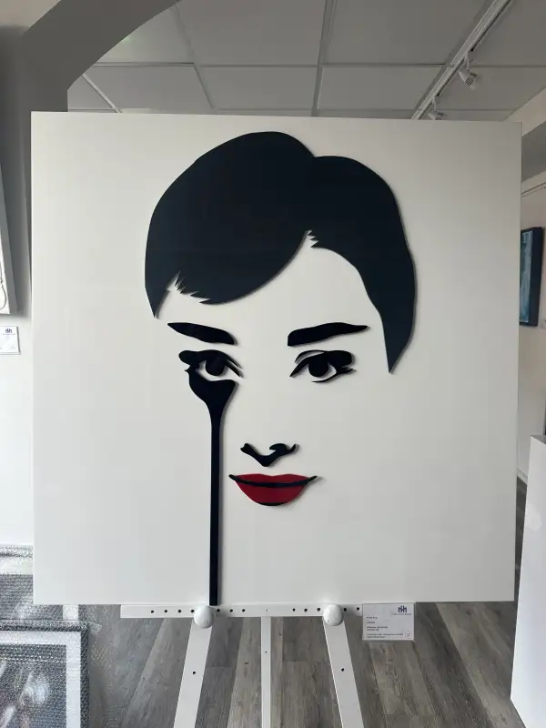 Click Here To Enlarge This Photo Of Mel Ferrer's Nighmare - Audrey Hepburn SOLD