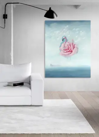 Click Here To Enlarge This Photo Of Tranquility in the Mist SOLD