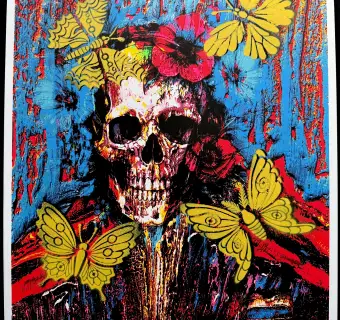 Lincoln TownleyVenice Biennale Skull Banker - Pink Rose 1/10