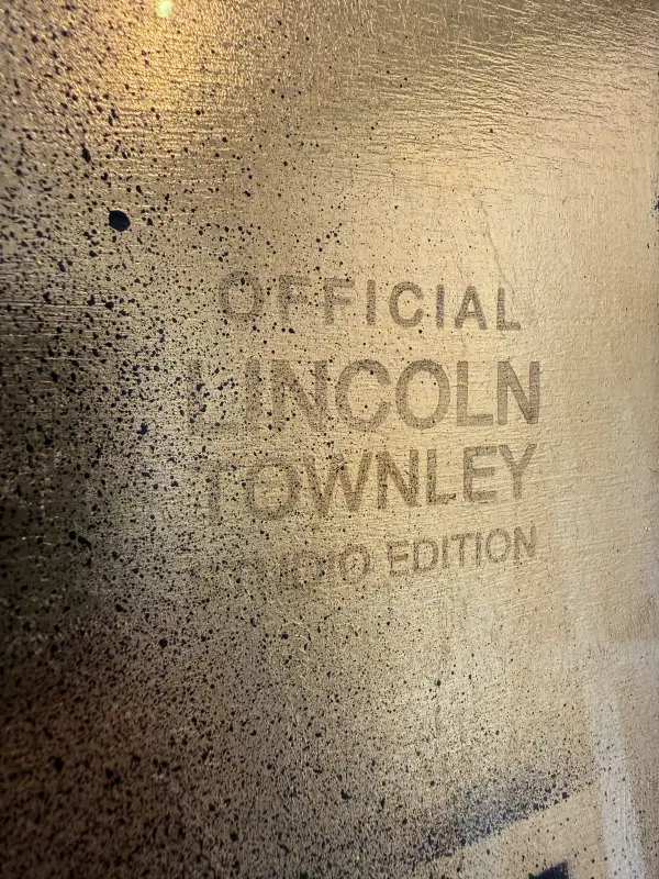Click Here To Enlarge This Photo Of Money No 1 - Original screenprint on gold leaf