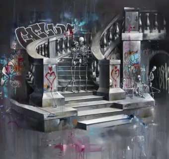 Tommy Fiendish7 Bones 2 Arrows - Studio Proof (Aluminium)