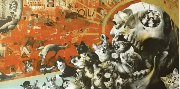 Click Here To Enlarge This Photo Of Skull Vomiting Cats