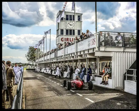 Click Here To Enlarge This Photo Of Goodwood Pitlane 3&period;51pm