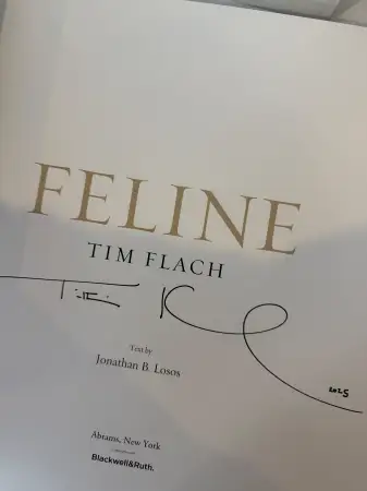 Click Here To Enlarge This Photo Of Feline - Signed Book by Tim Flach