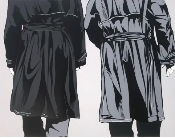 Click Here To Enlarge This Photo Of Mayfair Trenchcoat - Monochrome