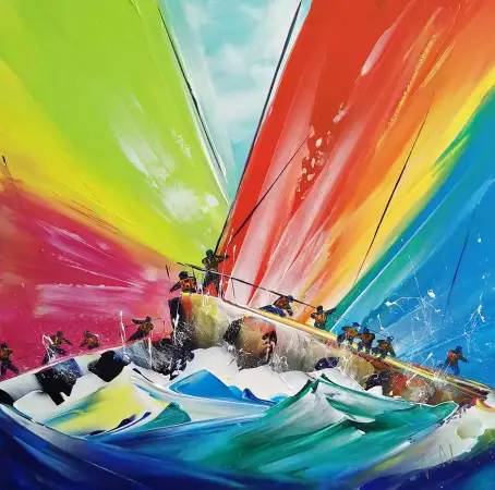 Click Here To Enlarge This Photo Of A Crazy Tack